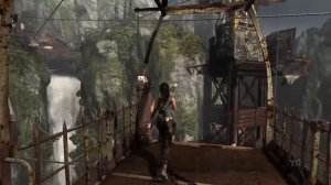 Прохождение Tomb Raider #58   Канатная дорога найти спуск на берег