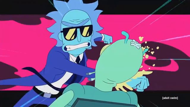 Заставка Рик и Морти в черном \ Rick and Morty in Black Opening смотреть онлайн