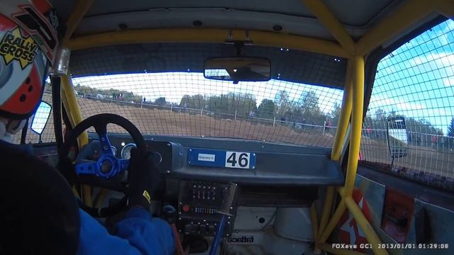 Автокросс Славянский кубок-2014 в Car_Dымово и видеорегистратор FOXeye GC1 ролик1 смотреть онлайн