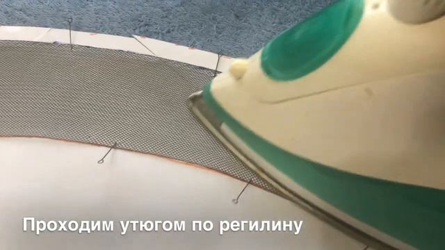 Как пришить регилин на юбку солнце для бальных танцев | how to sew regiline for ballroom