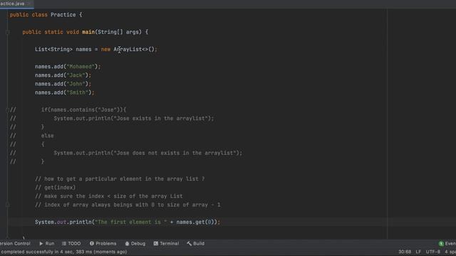 Basic Operations Of ArrayList (Java) смотреть онлайн