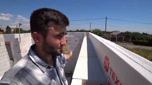 Армопояс в доме из газобетона часть 1 ● О красоте и культуре строительства