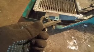 Масляная печка в Т-40АМ с кабиной ЮМЗ