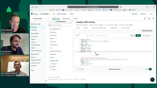 Cloud Connect - Harness the power of AI/ML and generative AI on AWS with MongoDB Atlas смотреть онлайн