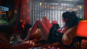 The girl is playing/Chill Lo fi Hip Hop