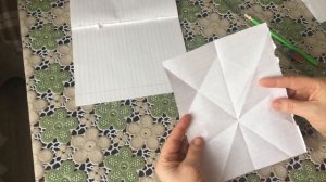 Как сделать шаблон звезды . выкройка шаблон пятиконечной звезды .