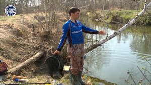 Ловля карася весной, на фидер