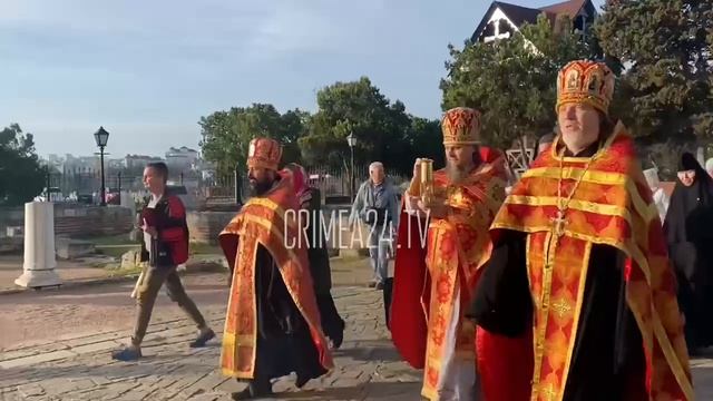 Благодатный огонь в Свято-Владимирском соборе