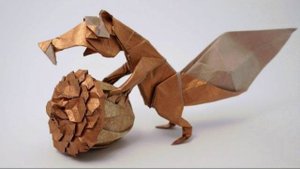 Origami Prehistoric Squirrel - Scrat (Fernando Gilgado)