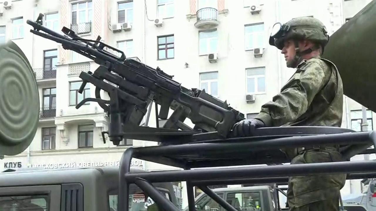 В Москве проходит генеральная репетиция Парада в честь Дня Победы