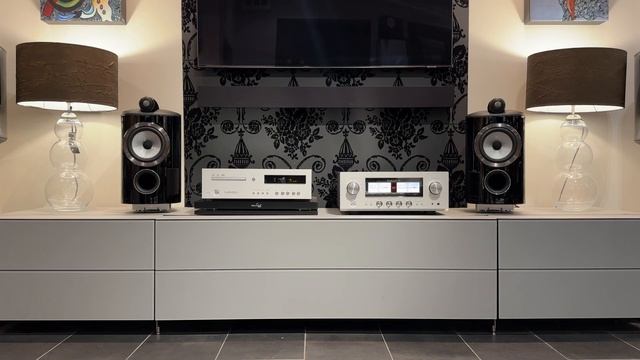Luxman D-07x CD player, Luxman L-507Z and Bowers & Wilkins 805 D4 смотреть онлайн