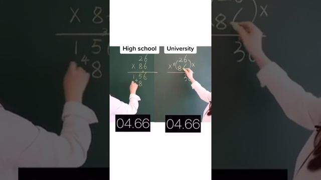 High school vs university || mathematics challenge || ????☺️ смотреть онлайн