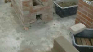 Печь ПТО 3300(порядно).Перекрытие топливника.Часть 1.