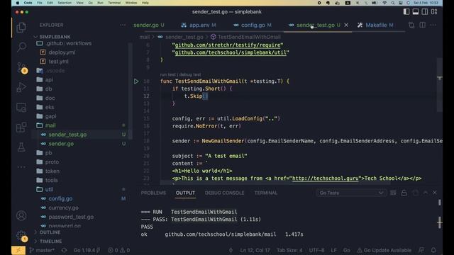 [Backend #60] How to skip test in Go and config test flag in vscode смотреть онлайн