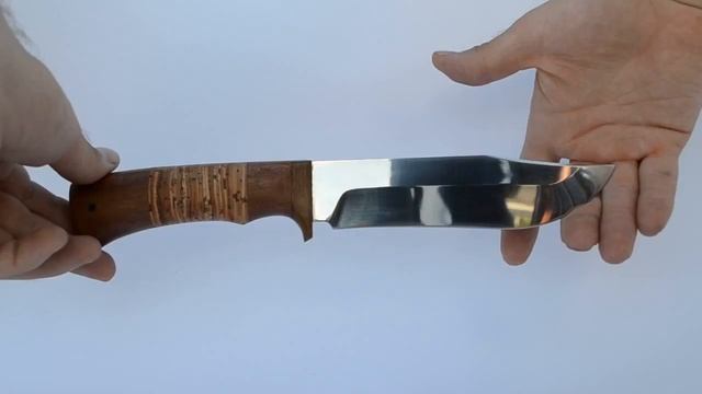 Обзор ножа БЕРКУТ из нержавеющей стали 65Х13 от компании Окские Ножи смотреть онлайн