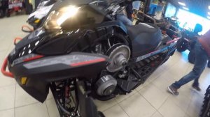 Аварийный запуск снегохода через ведущий шкив вариатора