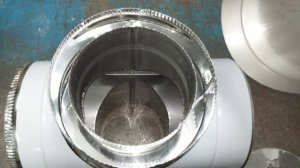 Дымоход для твердотопливного котла.