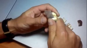 Грибочки из каштанов.  Поделки для садика своими руками