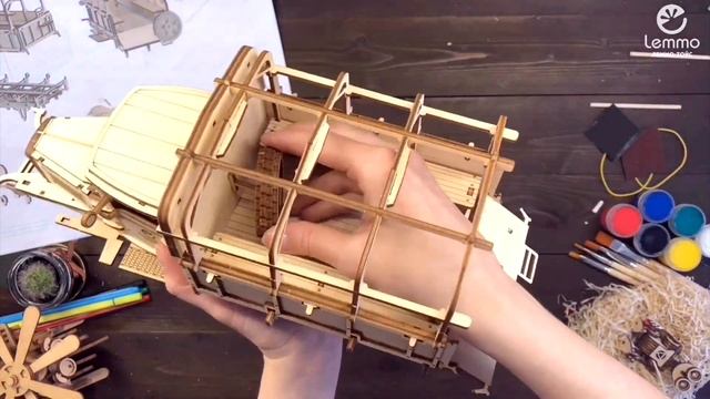 *старый вариант модели* Как собрать Грузовик с тентом lemmo-toys смотреть онлайн