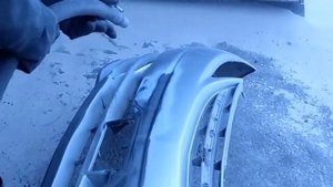 Как почистить бампер пескоструйным аппаратом