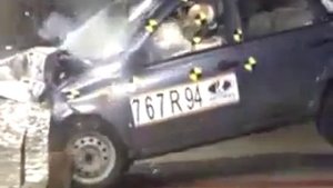 Crash Test LADA Kalina Краш Тест ЛАДА КАЛИНА
