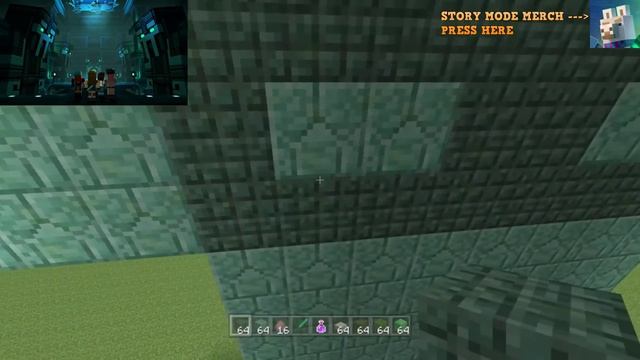 Minecraft Story Mode SEASON 2 EPISODE 1 - Building THE ADMIN BOSS STATUE in Minecraft смотреть онлайн