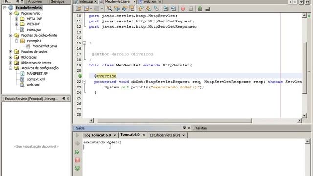 Introdução a Java para Web - aula 3 - Servlets смотреть онлайн