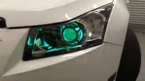 Оптика на шевроле круз .Линзы.Тюнинг фары.Оптика для Chevrolet-Cruze.