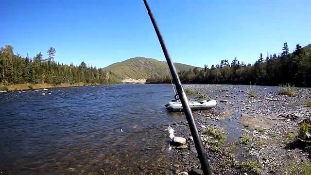 Рыбалка река Анюй ! смотреть онлайн