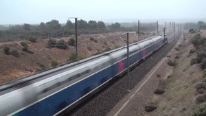 Красивое Видео Скоростная железная дорога в Европе. Скоростные поезда Франция Париж Европа