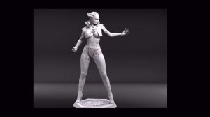 Aria T'Loak - Mass Effect - 3D print ready  file STL