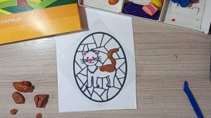 Мастер-класс для детей Витражная пластилинография