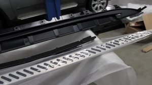 Установка порогов BMW X5 F15