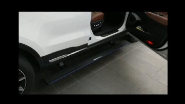 Автоматические выдвижные пороги / подножки Джили Атлас (Geely Atlas) смотреть онлайн