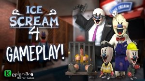 Прохождение игры ICE SCREAM 4 || Мороженщик 4