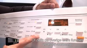 Miele wasmachines W5965. W5965 van Miele. Wasautomaat met steamcare. Video Demo!