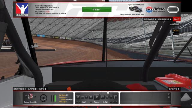 Qualifying Breakdown // iRacing C-Fixed Trucks at Bristol Motor Speedway