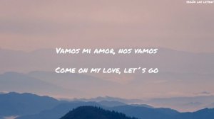 Vamos Jorge Blanco English Lyrics/Translation