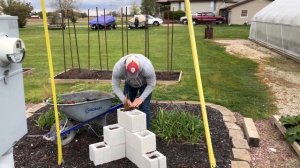 DIY Garden Project: Cement Block Flower Planter