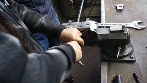 Регулировка ствольной коробки винтовки Mosin Nagant