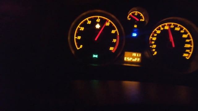 Astra H 2.0T Z20LER Acceleration 0-170 KM/H смотреть онлайн