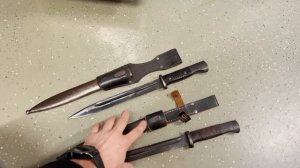 Тайник с оружием в гараже в Германии. Ножи и кинжалы второй мировой