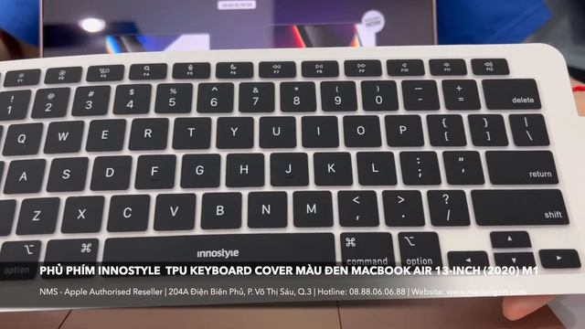 Review INNOSTYLE - Phủ phím Tpu Keyboard Cover MacBook Air 13-inch 2020/M1 смотреть онлайн