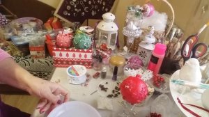 Новогодние шары ,своими руками.