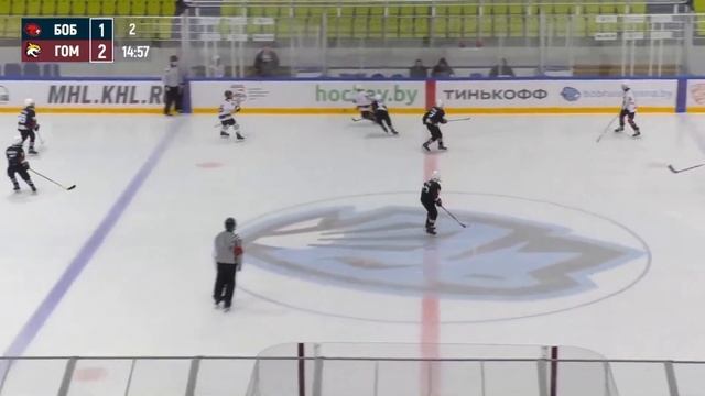 Первенство Беларуси по хоккею среди команд 2013 года рождения. Бобруйск - Гомель