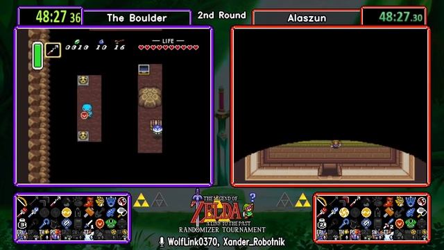 The Boulder vs Alaszun. match 3 ALTTPR Tournament 2021 смотреть онлайн