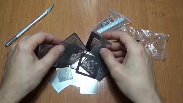 Универсальные BGA трафареты из Китая
