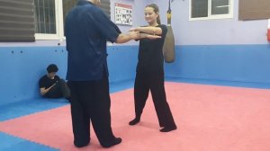 таолу " Сиу Лим Тао " - объяснение геометрии и генерации усилия ( фрагмент индивидуального занятия