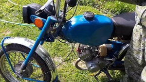 Мопед "Карпаты" с двигателем V-501M