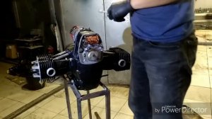 Сборка двигателя Днепр, часть вторая.